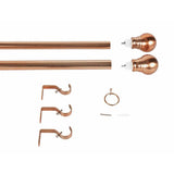 Argos Home rose gold extendable curtain pole 110-300cm (British brand)