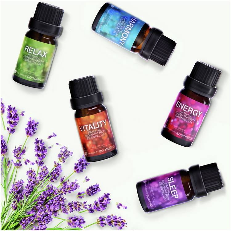 Rio Wellbeing essential oil collection 5x10ml - British product
