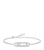 Messika Baby Move Classique white gold diamond bracelet 0.29ct, imported from the UK