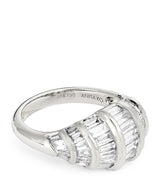 Harrods Anita Ko White Gold and Diamond Domed Zoe Ring- Buy online at McGrocer