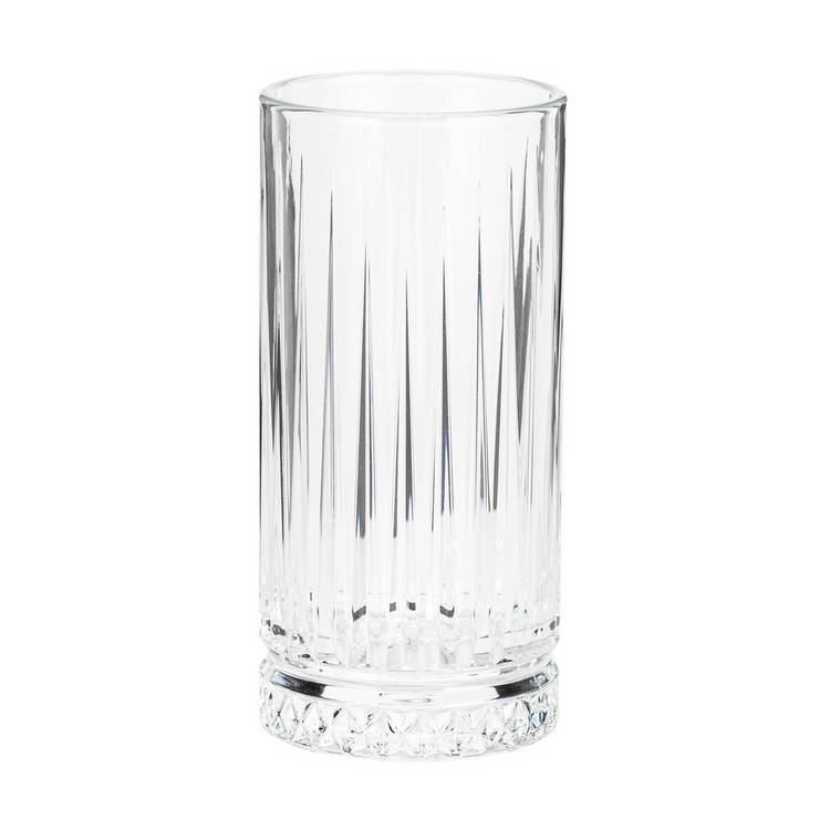 Argos Home 445ml pressed hi ball glasses set of 4 (British brand)