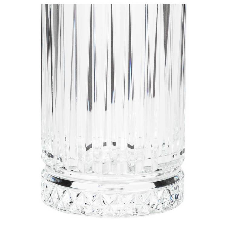 Argos Home 445ml pressed hi ball glasses set of 4 (British brand)