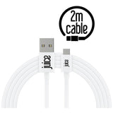 Juice USB-C cable 2m white (British brand)