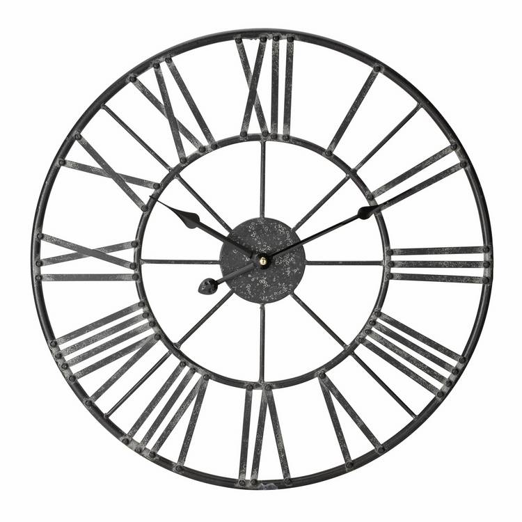 Argos Home large numerical wall clock black 45cm, UK version