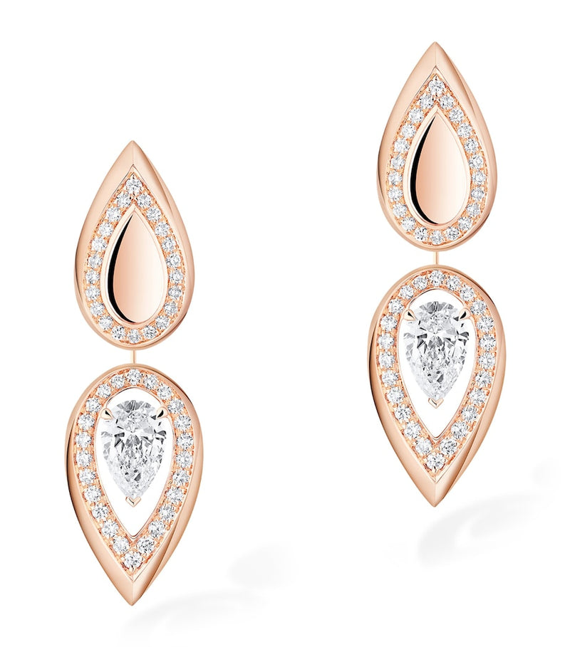 Messika Fiery pendant earrings 0.73ct (British brand)