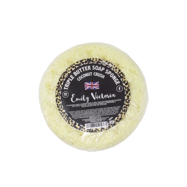 Emily Victoria soap sponge coconut crush - British product