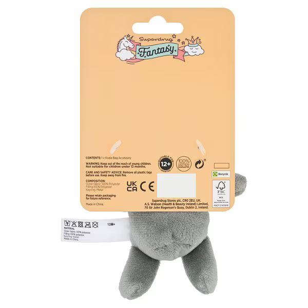 Plush Koala Keychain 9cm soft toy - British product
