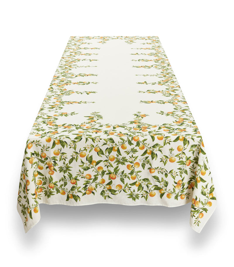 Summerill & Bishop Linen L'Orangerie Tablecloth 380cm x 165cm (British brand)