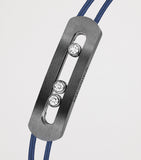 Messika Move graphite titanium diamond bracelet 0.23ct, UK version