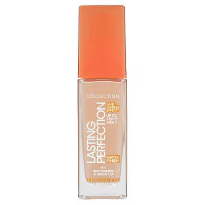 Superdrug Collection Lasting Perfection Matte Foundation Fair Cool- Buy online at McGrocer