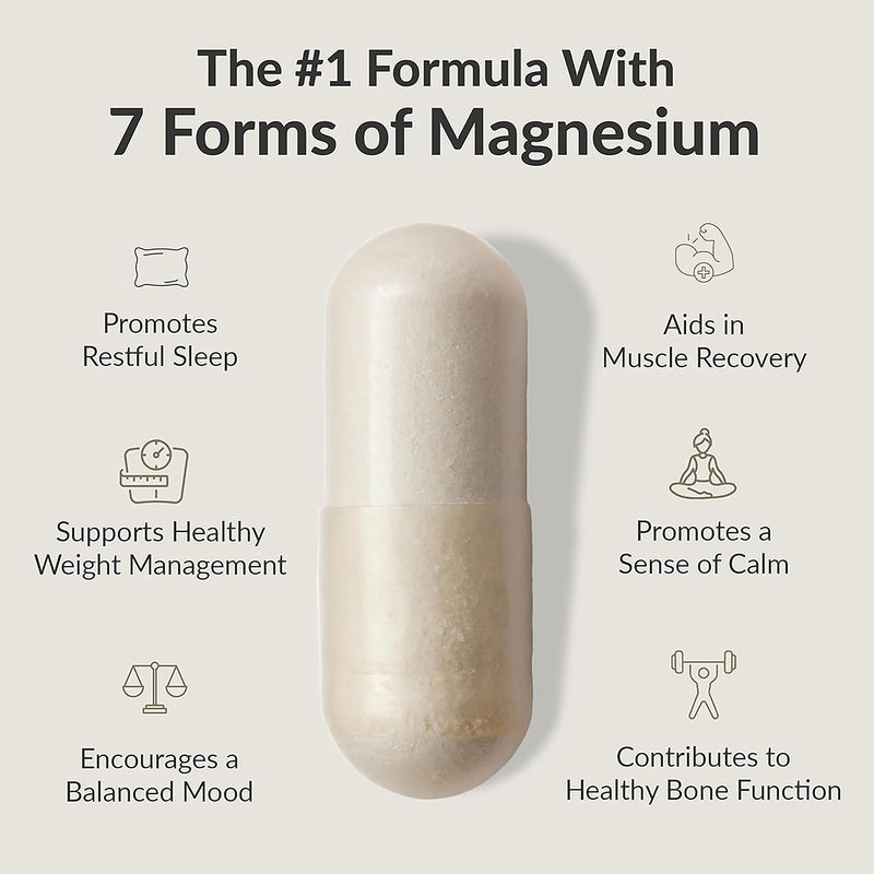 BIOptimizers Magnesium Breakthrough supplement 30 capsules, UK version