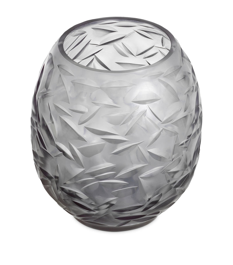 Eichholtz Hadleigh glass vase 13.5cm (British brand)