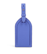 Harrods Smythson Calfskin Panama Luggage Tag- Buy online at McGrocer