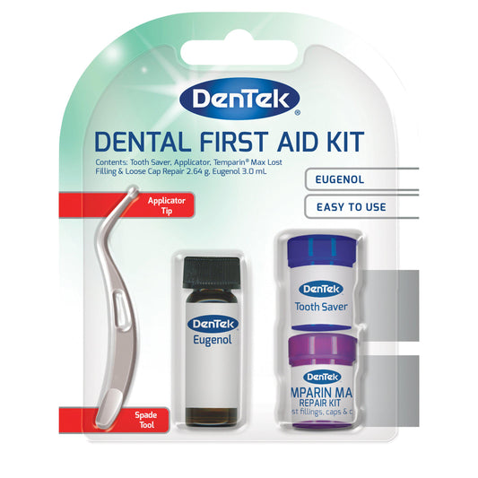 DenTek Dental First Aid Kit Denture care Sainsburys   