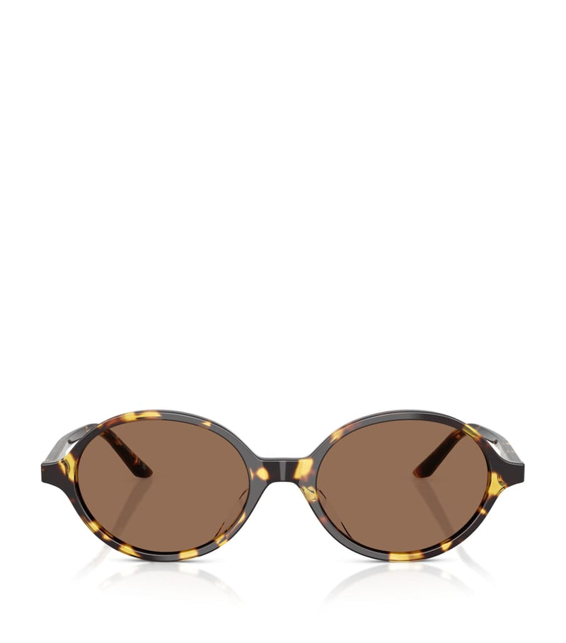 Oliver Peoples Khaite oval sunglasses - British product
