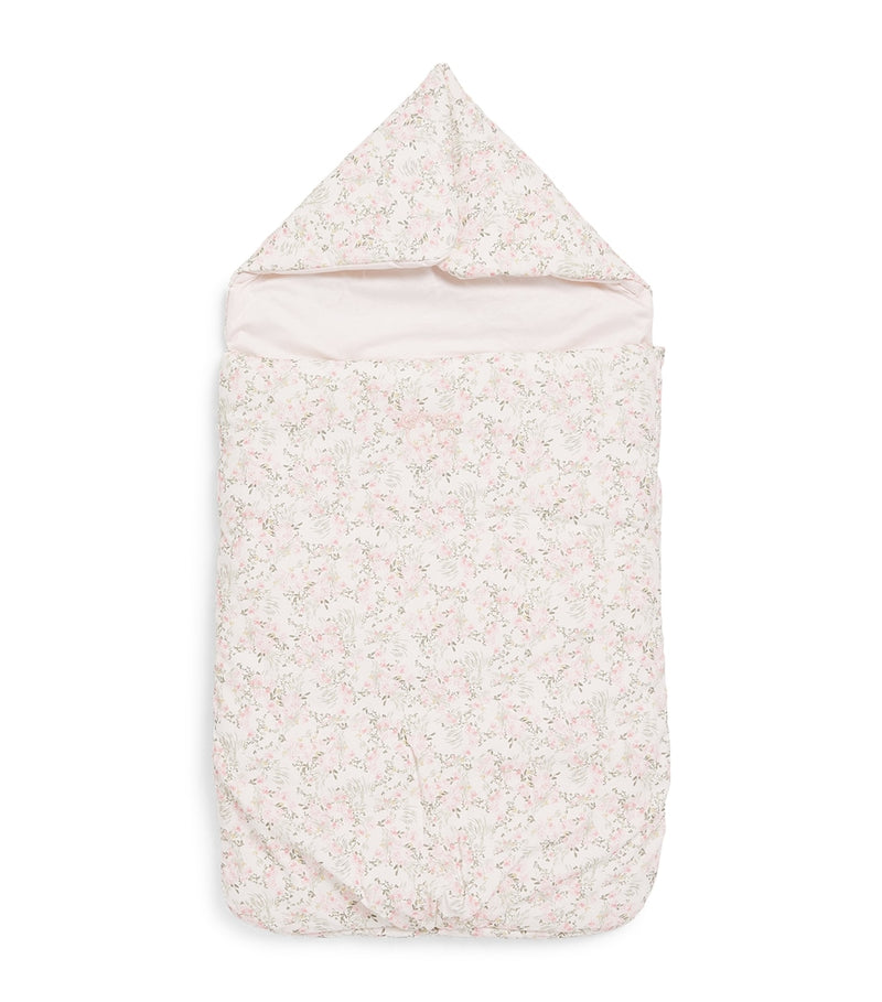 Tartine et Chocolat cotton floral print sleeping nest - British product