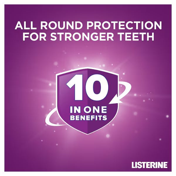 Listerine Total Care Clean Mint Mouthwash 500ml, UK version