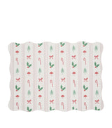 Harrods Chilewich x Meri Meri Festive Icon Stripes Placemat (34cm x 47cm)- Buy online at McGrocer