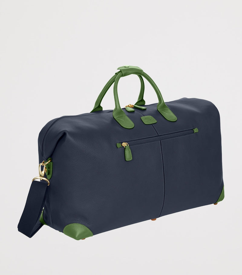 Bric's Leather Bellagio Holdall 46L, imported from the UK