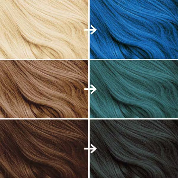 Bleach London Blue Tick semi-permanent hair dye 150ml - British product
