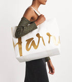 Harrods Large Cotton Logo Tote Bag, UK version