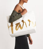 Harrods Large Cotton Logo Tote Bag, UK version