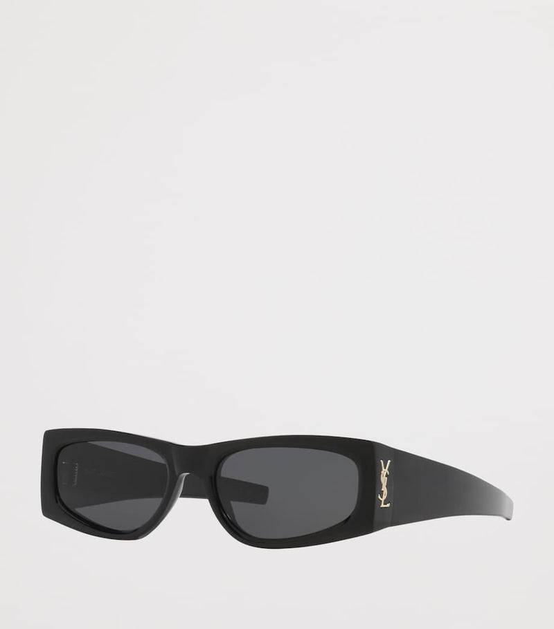 Saint Laurent acetate rectangle sunglasses model SL M140, UK version