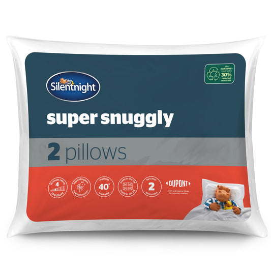 Silentnight Super Snuggly Pillow Pair GOODS Sainsburys   