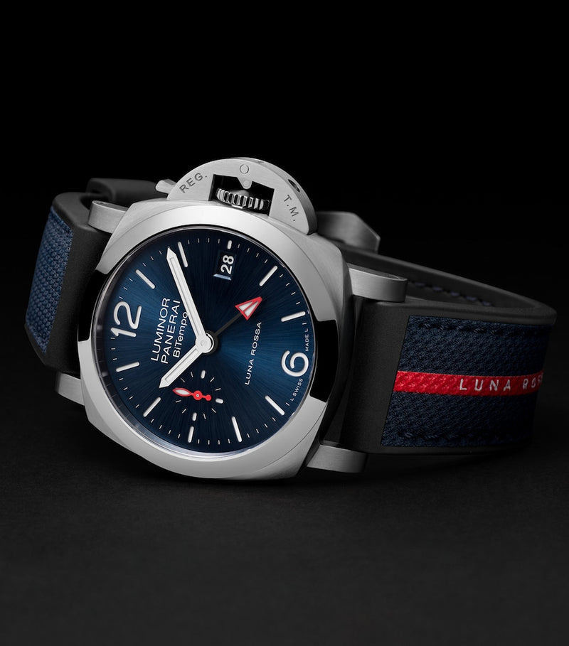 Panerai Luminor Quaranta BiTempo Luna Rossa 40mm watch - British product