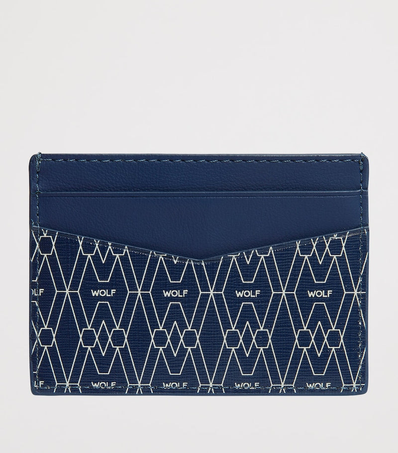 WOLF Signature card holder with RFID protection (British brand)