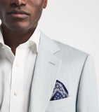 Eton silk floral pocket square 33cm (British brand)