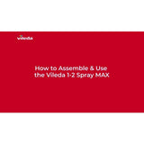 Vileda 1-2 Spray Max Mop with double-sided microfibre pad, UK version