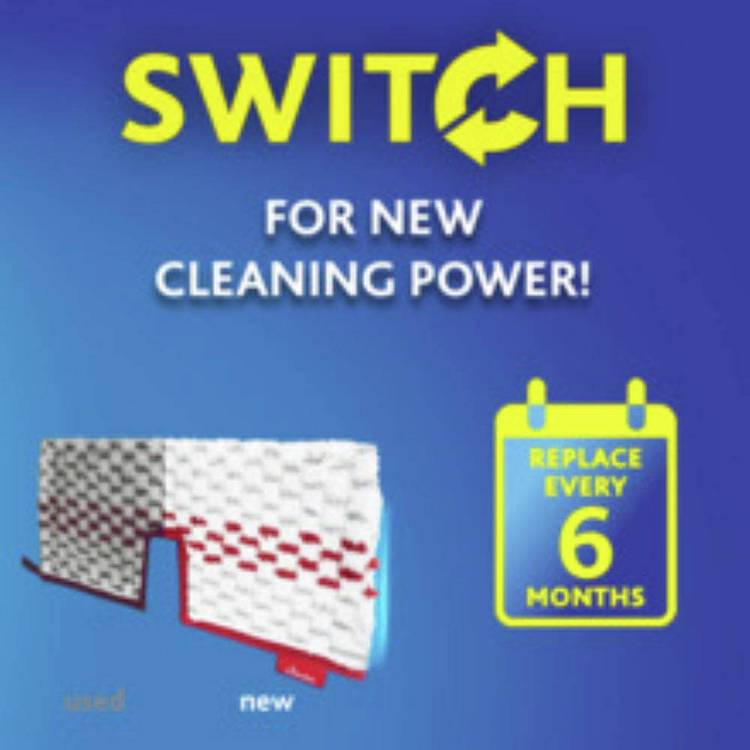 Vileda 1-2 Spray Max Mop with double-sided microfibre pad, UK version