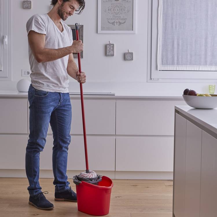 Vileda microfibre mop and bucket set 10 litre, imported from the UK