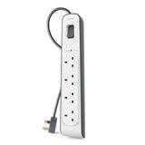 Argos Belkin 4 Socket Surge Protected Extension Lead (2m)- Buy online at McGrocer