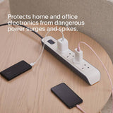 Belkin 4-socket surge protected extension lead 2m cable (British brand)