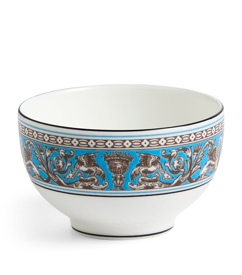 Wedgwood Florentine Turquoise tea bowl 8cm (British brand)