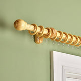 Argos Argos Home Wooden Fixed Curtain Pole - 180cm- Buy online at McGrocer