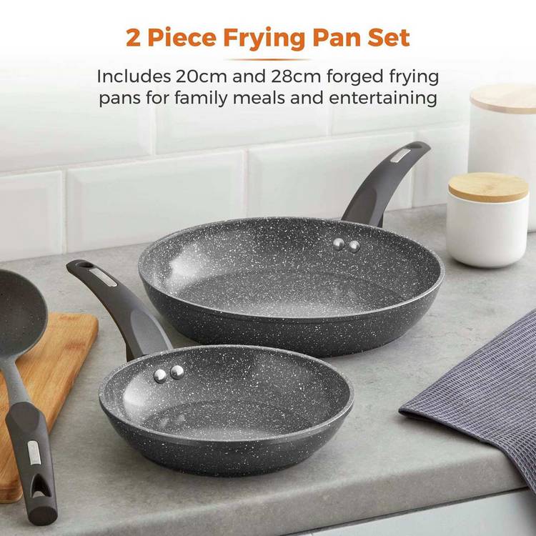 Tower Cerastone 2-piece fry pan set 20cm 28cm, UK version