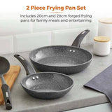 Tower Cerastone 2-piece fry pan set 20cm 28cm, UK version