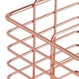 Habitat Nevin copper cutlery drainer, imported from the UK