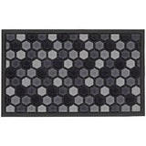 Argos Home grey short pile doormat 75x45cm, imported from the UK