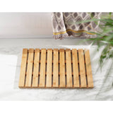 Argos Habitat Bamboo Duck Board Bath Mat - Brown 56cm x 36.5cm- Buy online at McGrocer