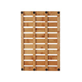 Habitat bamboo duckboard brown bath mat, imported from the UK