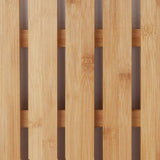 Habitat bamboo duckboard brown bath mat, imported from the UK