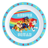 PAW Patrol plastic dinner set blue 3-piece (British brand)