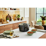 Morphy Richards 6.5L hinged lid slow cooker black - British product