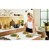 Morphy Richards 6.5L hinged lid slow cooker black - British product