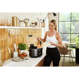 Morphy Richards 6.5L hinged lid slow cooker black - British product