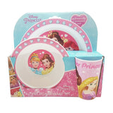 Argos Disney Princess 3 Piece Tableware Dinner Set - Pink- Buy online at McGrocer